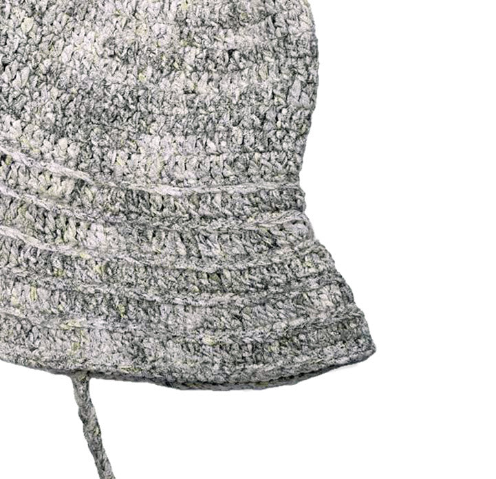 Grey bucket hat