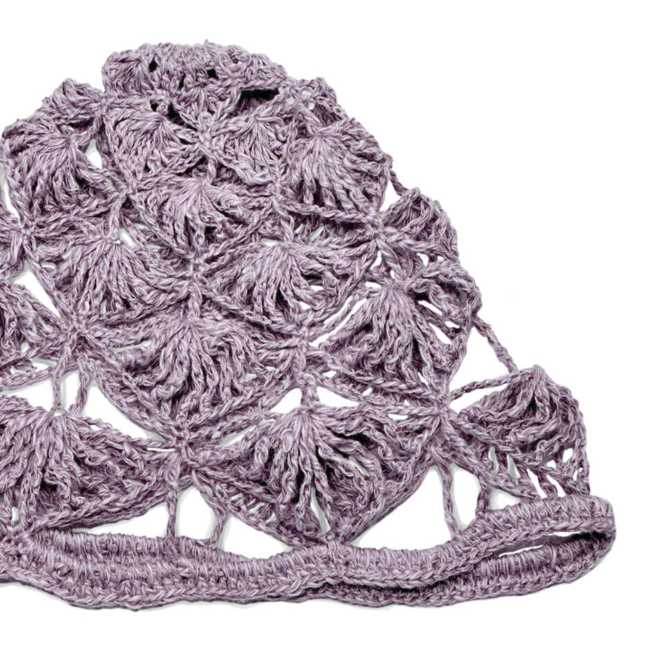 Lavender skull cap