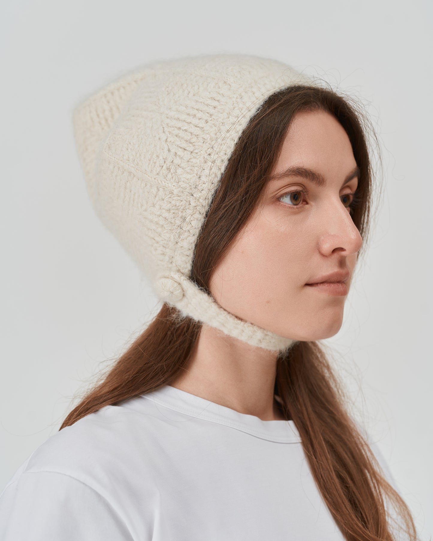 Crocheted Bonnet Hat