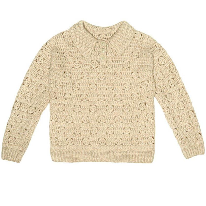 Polo-neck sweater
