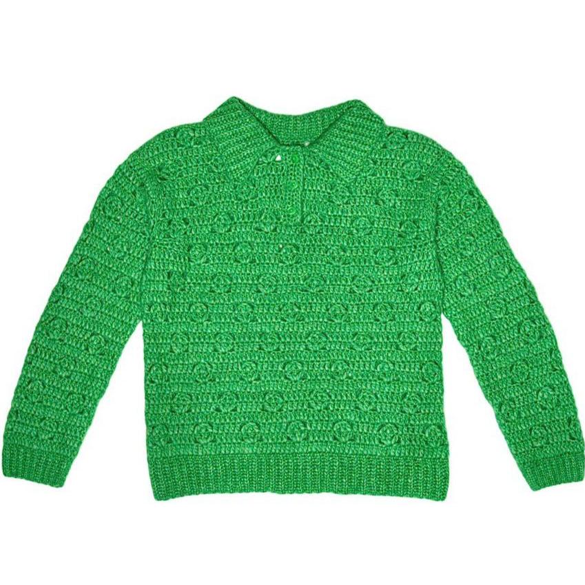 Polo-neck sweater