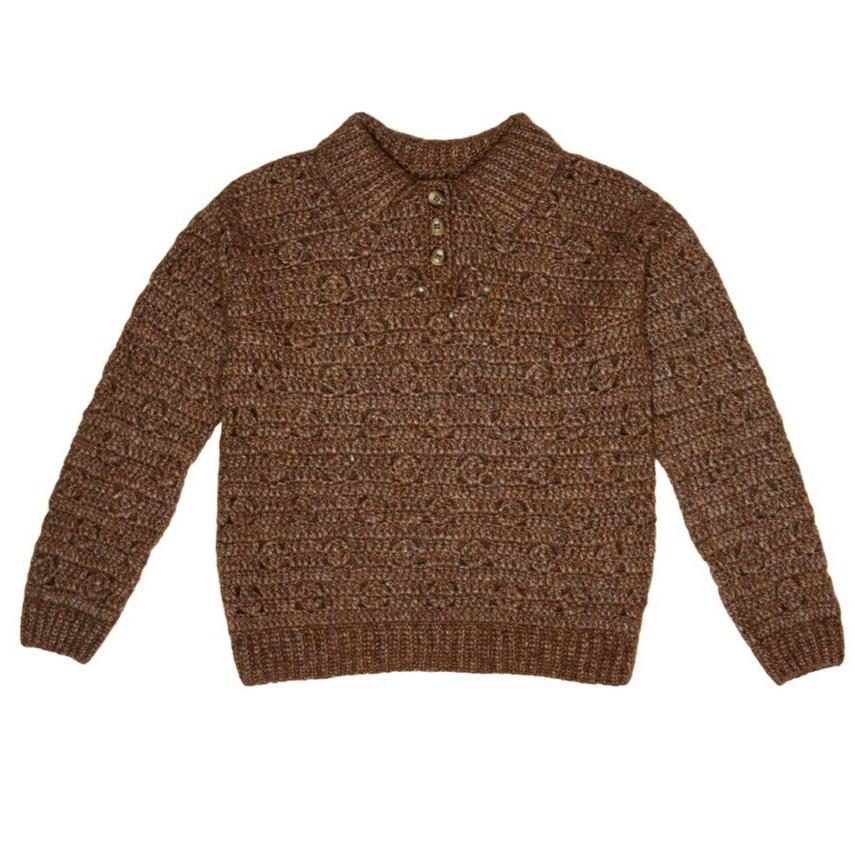 Polo-neck sweater