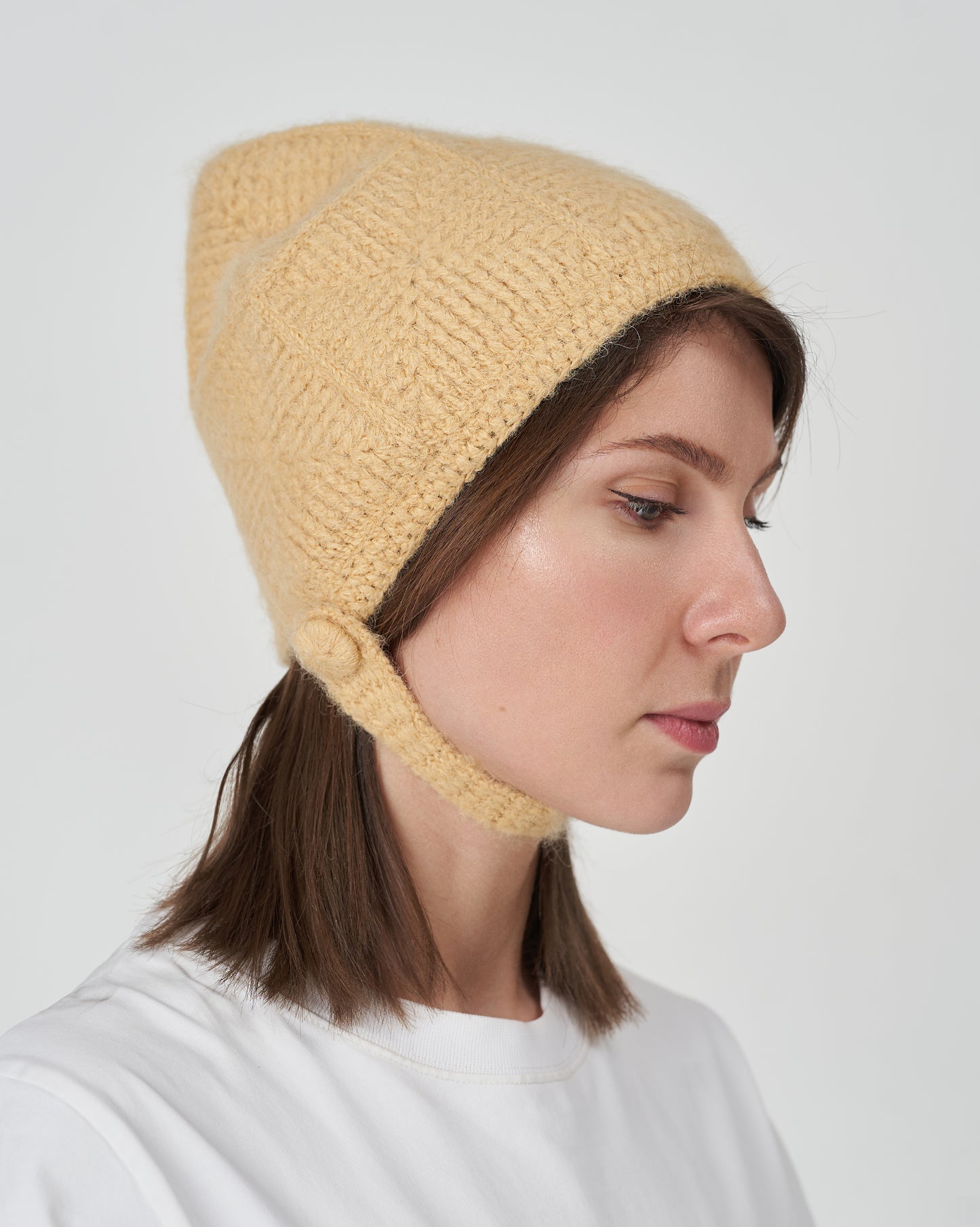 Crocheted Bonnet Hat