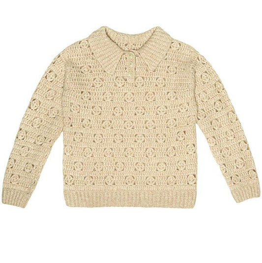 Polo-neck sweater
